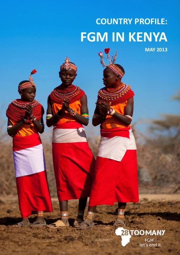 Country Profile: FGM in Kenya (2013, English)